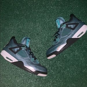 Jordan 4 Teal blue